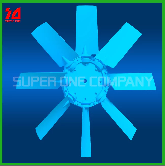 Cánh quạt hướng trục nhựa PZ - Quạt Công Nghiệp Super One - Công Ty TNHH Super One